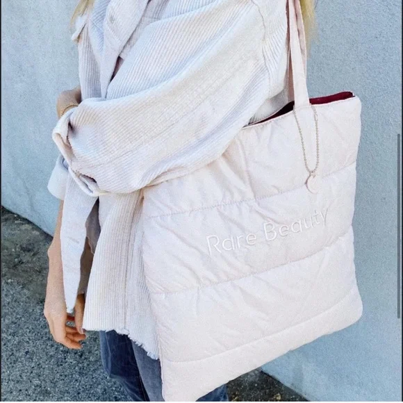 EUC Rare Beauty by Selena Gomez Puffy Tote Bag - Picture 3 of 13